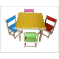 China Solid Wood Preschool Table Chair, Factory Sale Cheap Kindergarten Table Chair
